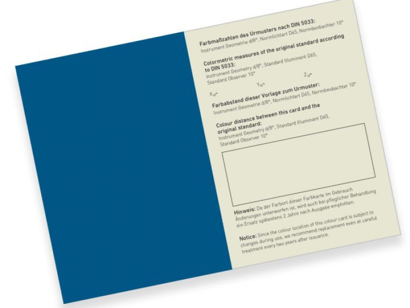 RAL 841-GL COLOUR PRIMARY STANDARD CARD COLOUR SERIES 5000