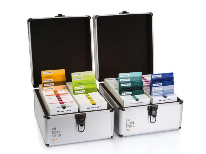 RAL P1 + P2 PLASTIC COLOUR SAMPLE SET