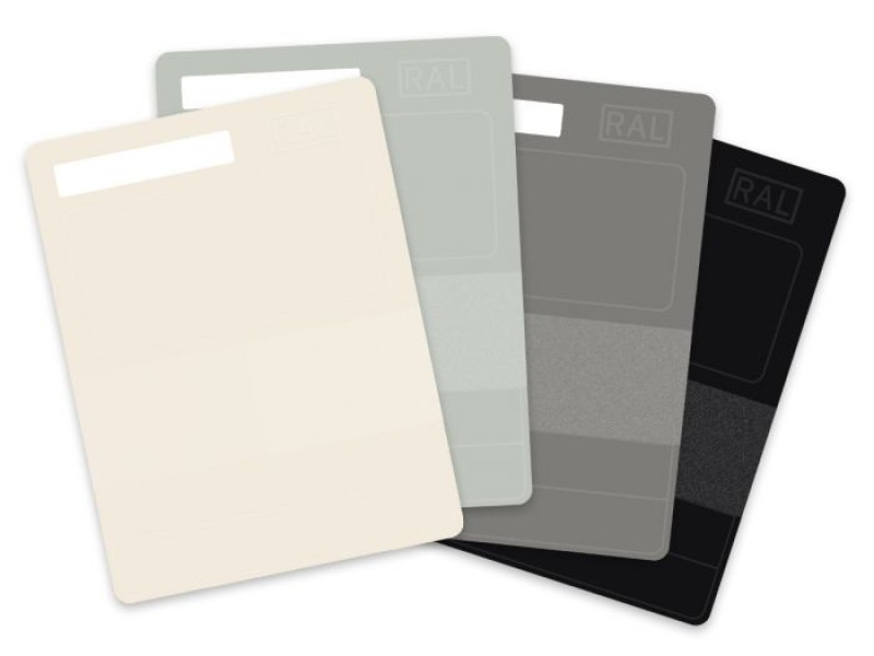 RAL P1 PLASTIC COLOUR SAMPLE COLOUR SERIES 9000